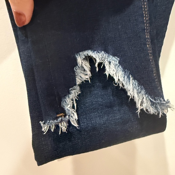 hudson krista super skinny shark bite dark wash - Picture 8 of 9